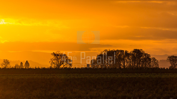 French Prairie Sunset Up Close