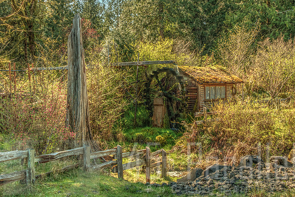 The Dalby Water Wheel