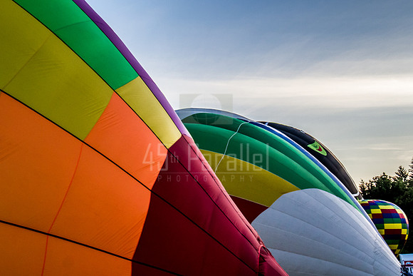 Hot Air Balloons Inflating