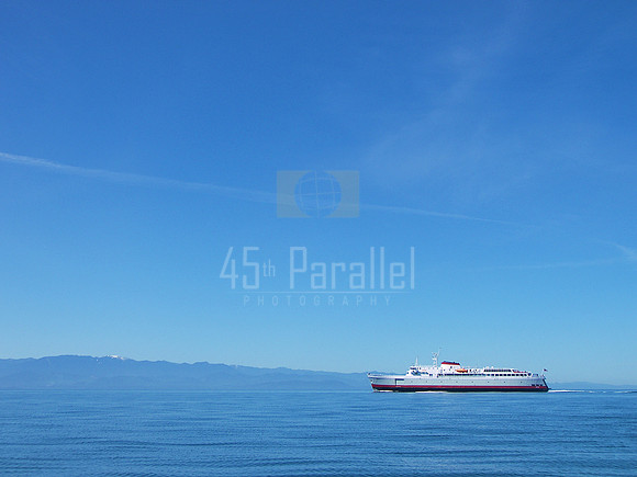 Port Angeles Ferry Returning from Victoria