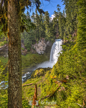 Beautiful Sahalie Falls