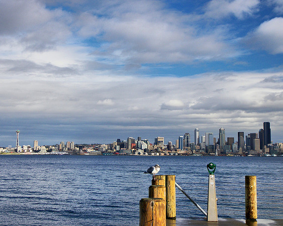Seattle fom Across Elliot Bay