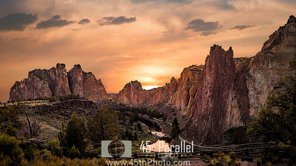 A Smith Rock Sunset