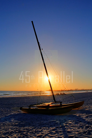 Sailboat at Redington Beach, Florida