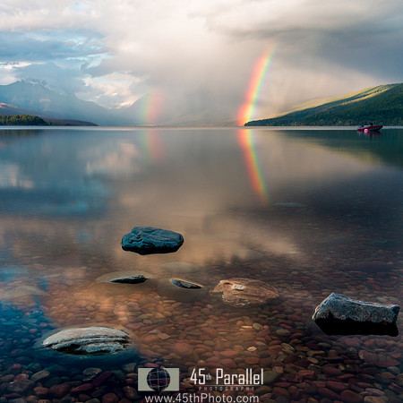 Lake McDonald and Rainbows