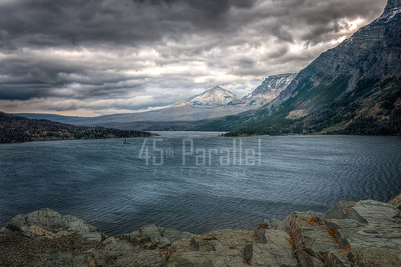 Stormy Day at St. Mary Lake