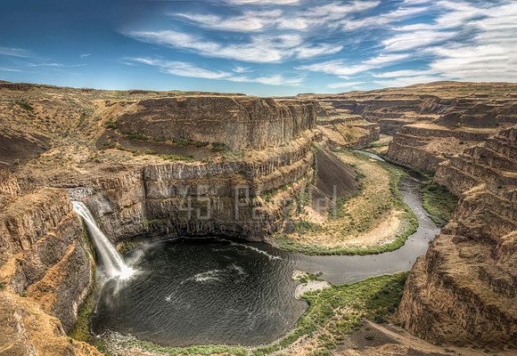 Palouse Falls and River