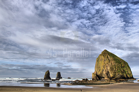 Haystack Rock at Cannon Beach, Oregon