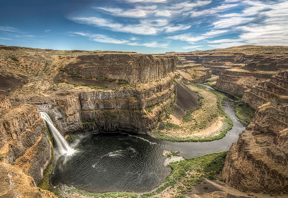 Palouse Falls and River