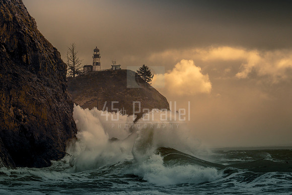 Crashing Waves at Cape Disappointment