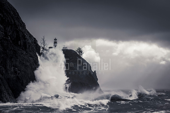 Crashing Waves at Cape Disappointment