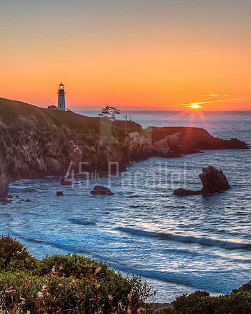 Day's End at Yaquina Head