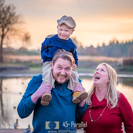 Steve, Angie, and Max
