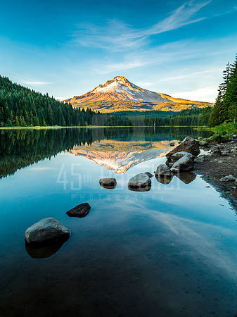 Mount Hood Reflection in Trillium Lake