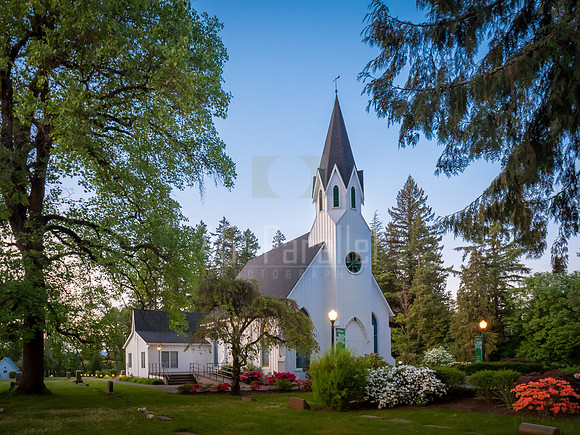 The Old Scotch Church is a beautiful reminder of the faith and hardiness and love of beauty that characterized Oregon's pioneers.