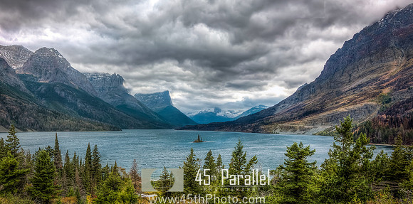 Wild Goose Island and Saint Mary Lake