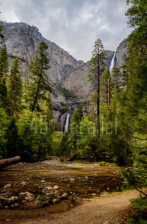 Upper and Lower Yosemite Falls