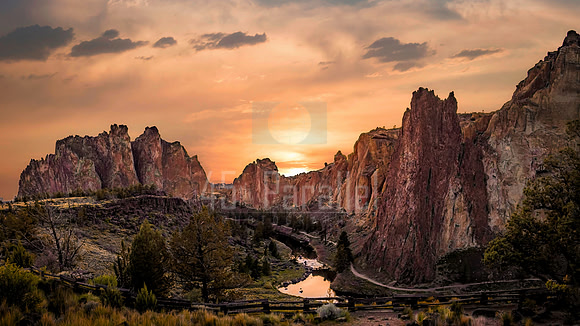 A Smith Rock Sunset