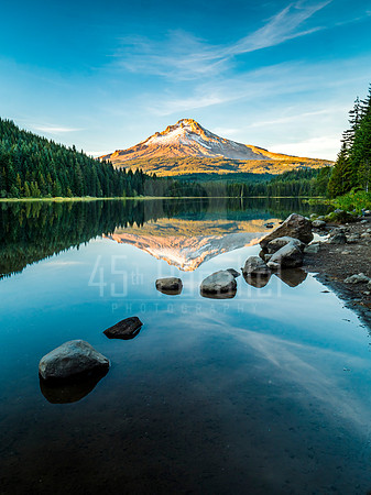 Mount Hood Reflection in Trillium Lake