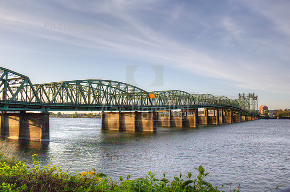 Interstate Bridge from Portland into Vancouver
