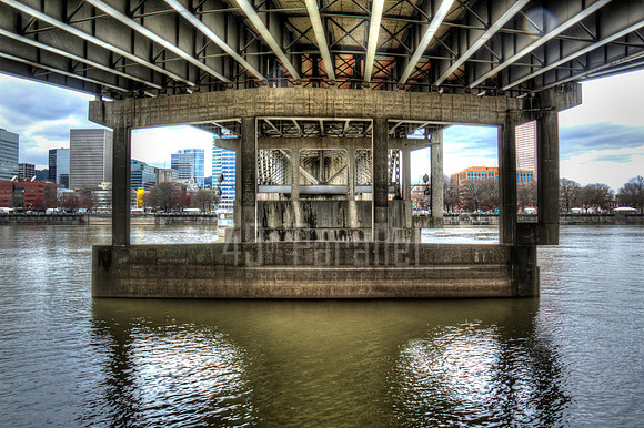 Under the Morrison Bridge