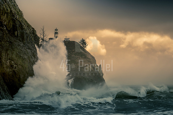 Crashing Waves at Cape Disappointment